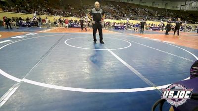 52 lbs Round Of 32 - Tom Trimble, Oklahoma Wrestling Academy vs Zachary Hernandez, West Texas Grapplers