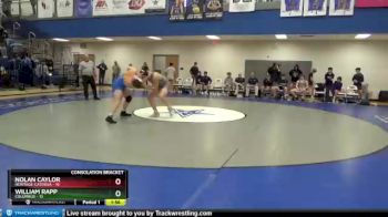 195 lbs 2nd Wrestleback (8 Team) - Nolan Caylor, Heritage-Catoosa vs William Rapp, Columbus