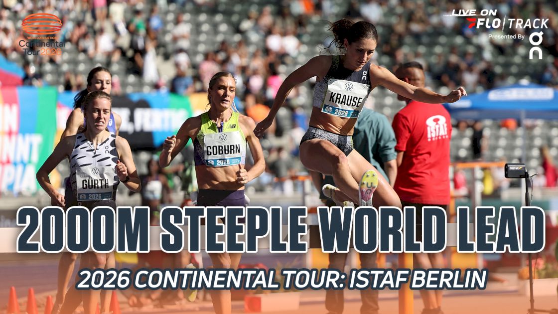2000m Steeple WORLD LEAD at ISTAF Berlin Continental Tour