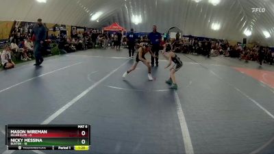 60 lbs Finals (2 Team) - Mason Wireman, Killer Elite vs Nicky Messina, Buxton