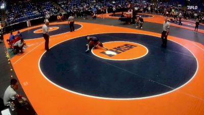 130 lbs Champ. Round 1 - Aubrie Rohrbacher, Huntley vs Te`Aja Young, Cahokia (H.S.)