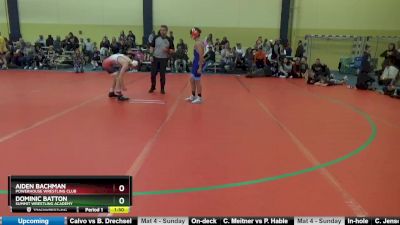 110 lbs Round 4 - Aiden Bachman, PowerHouse Wrestling Club vs Dominic Batton, Summit Wrestling Academy