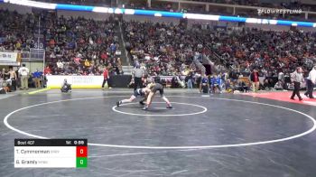 126 lbs Consolation - Tyler Cymmerman, Derry Area vs Gabe Gramly, Mifflinburg