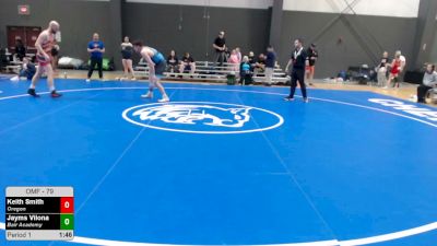 79 lbs Champ. Round 3 - Keith Smith, Oregon vs Jayms Vilona, Bair Academy
