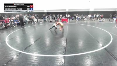 106 lbs Ryder Bareng, California Gold vs Constantinos Paxos, Ohio Scarlet FS