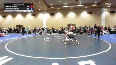 126 lbs Semis - Camden Olson, Pennsylvania vs Zephyr Kimball, Connecticut