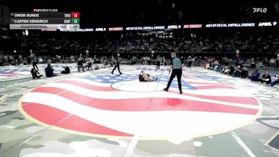 Quarterfinal - Carter Kendrick, Canton vs Owen Bunde, Tri-Valley