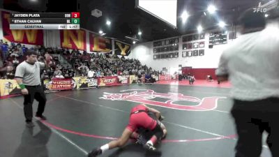 132 lbs Semifinal - Jayden Plata, Downey vs Ethan Calvan, MoanaLua