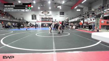 117-126 lbs Rr Rnd 2 - Melania Duke, Sallisaw Takedown Club vs Kye Barnes, Sallisaw Takedown Club