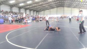 100 lbs Rr Rnd 1 - Josiah Calderon, Carlsbad Combat WC vs Joylynn Rodriguez, La Familia