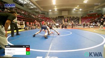 126 lbs Quarterfinal - Ryder Bayer, Broken Arrow Wrestling Club vs Tucker Alberty, Tulsa Blue T Panthers