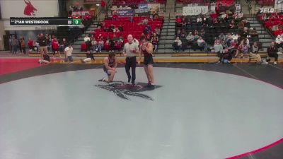 133 lbs Cons. Round 2 - Zyan Westbrook, Quincy vs Deagan Fugitt, Drury