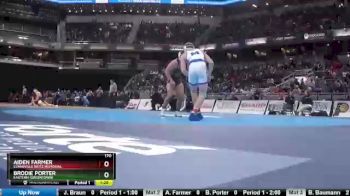 170 lbs Semifinal - Aiden Farmer, Evansville Reitz Memorial vs Brodie Porter, Eastern (Greentown)