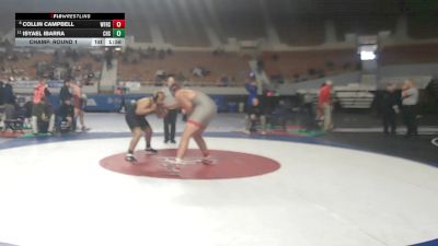 287-D1 Champ. Round 1 - Isyael Ibarra, Cibola High School vs Collin Campbell, Williams Field High School