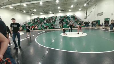 106 lbs Champ. Round 1 - Jaice Carver, Big Piney vs Zander Weliever, Riverton