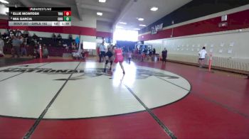 Girls 192 lbs Quarterfinal - Ellie McIntosh, Trinity Girls vs Mia Garcia, Chico Girls