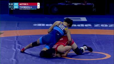62 kg Finals 1-2 - Sakura Motoki, Japan vs Aisuluu Tynybekova, Kyrgyzstan
