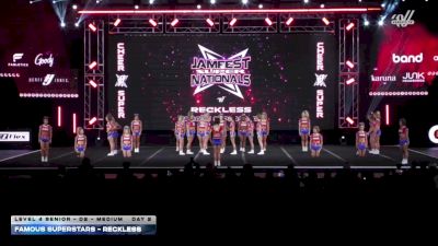 Famous Superstars - Reckless [2026 L4 Senior - D2 - Medium DAY 2] 2026 JAMfest Cheer Super Nationals
