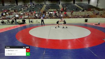 120 lbs Final - Jonas Barbour, Tomahawk Wrestling Club vs Jace Glover, Rabbit Wrestling Club