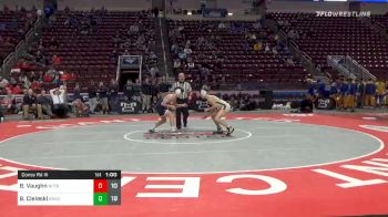 120 lbs Consolation - Bryson Vaughn, Notre Dame Hs - Green Pond vs Brecken Cieleski, Brookville Area Hs