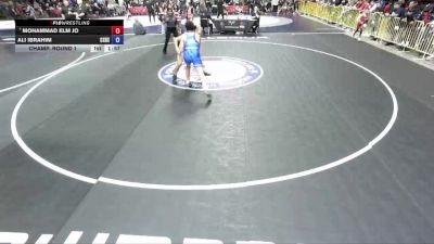 157 lbs Champ. Round 1 - Mohammad Elm Jo vs Ali Ibrahim, Canyon Springs High School Wrestling