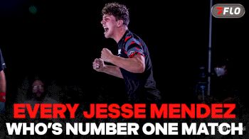 Every Who's Number One match from 2-time NCAA Champion Jesse Mendez