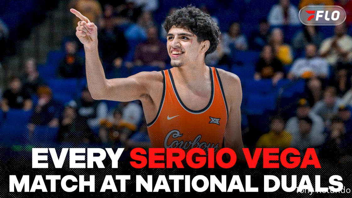 Every Sergio Vega match at 2025 National Duals!