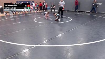 70 lbs Round 2 - Elijah Sanchez, Kuna Klub vs Brynn Sather, Middleton Wrestling Club