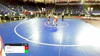 132 lbs Round Of 64 - Tommy Grover, Wakefield vs Cael Finn, Simsbury
