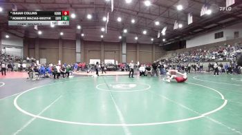 285 lbs Cons. Round 7 - Isaiah Collins, Ozark vs Roberto Macias-sidzyik, Creighton Prep