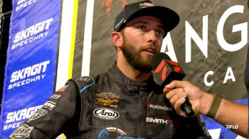 Tanner Thorson Reacts After Opening High Limit Skagit Nationals With Thursday Win