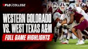 No. 12 Western Colorado Football vs. West Texas A&M Buffaloes | D2 Football Highlights - Aug 27