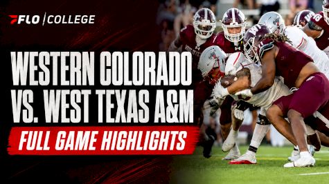 No. 12 Western Colorado Football vs. West Texas A&M Buffaloes | D2 Football Highlights - Aug 27