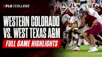 No. 12 Western Colorado Football vs. West Texas A&M Buffaloes | D2 Football Highlights - Aug 27