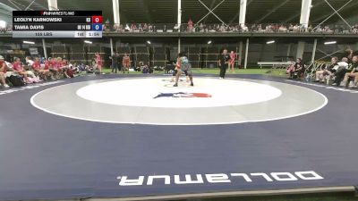155 lbs Leolyn Karnowski, Kansas vs Tamia Davis, Ohio Red