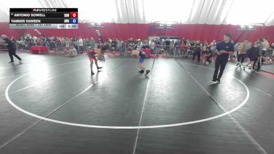 157 lbs Champ. Rd Of 64 - Antonio Sowell, Super D Wrestling vs Tanner Hansen, Askren Wrestling Academy