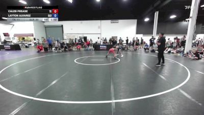 88 lbs Caleb Frease, Texas vs Layton Alvarez, Iowa Red