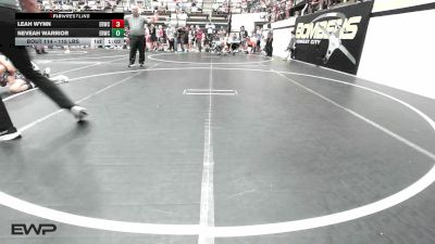 115 lbs Rr Rnd 1 - Leah Wynn, El Reno Wrestling Club vs Neveah Warrior, El Reno Wrestling Club