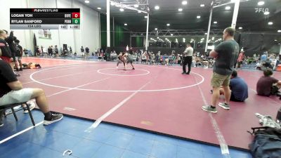 154 lbs Rr Rnd 2 - Logan Yoh, Boyertown - HSAm vs Rylan Sanford, Penn Manor - HSAm