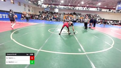 113 lbs Consi Of 8 #2 - Amari Vann, Delsea vs Apollo Bellini, Ponaganset