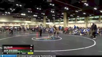 165 lbs Round 7 (10 Team) - Katie Schlosser, Beauty And The Creason Iowa vs Gia Miller, SD Fire