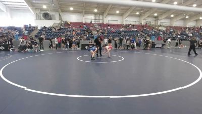 95 lbs Champ. Round 3 - Lanaia Selig, Mat Demon Wrestling Club vs Caroline Pastrana, Defiant Wrestling Club