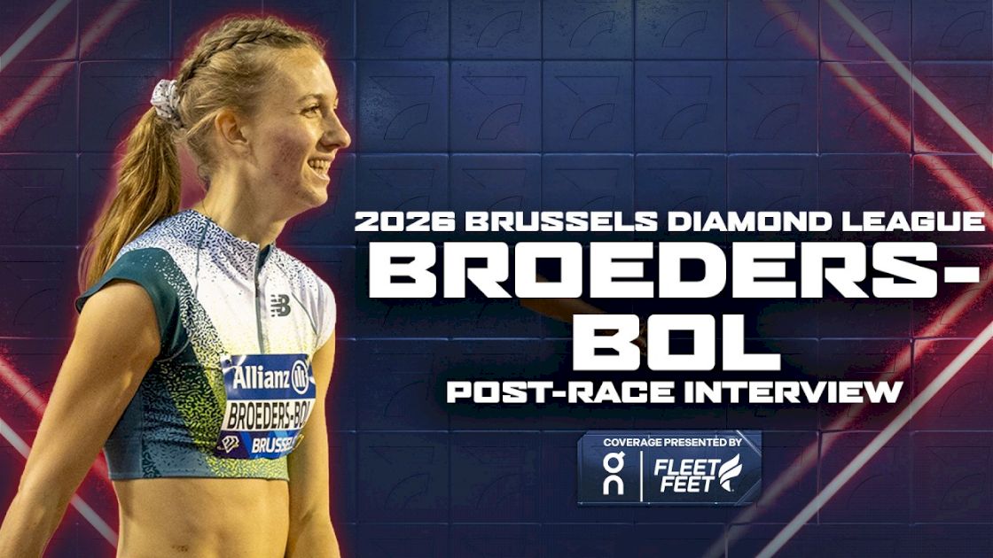 Femke Broeders-Bol On RAZOR-THIN 800m 2nd Place in Brussels