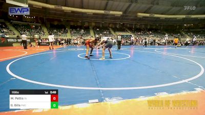 115 lbs Consi Of 32 #2 - Malachi Pettis, Team Aggression vs Garrett Bills, Powerhouse Wrestling Club