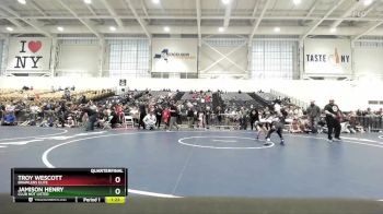 65 lbs Quarterfinal - Jamison Henry, Club Not Listed vs Troy Wescott, Brawlers Elite