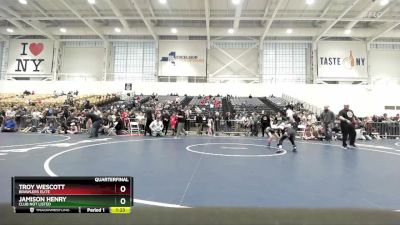 65 lbs Quarterfinal - Jamison Henry, Club Not Listed vs Troy Wescott, Brawlers Elite