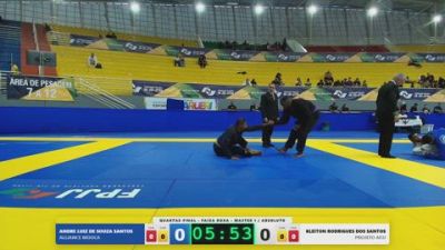 KLEITON RODRIGUES DOS SANTOS vs ANDRE LUIZ DE SOUZA SANTOS 2026 FPJJ Campeonato Paulista