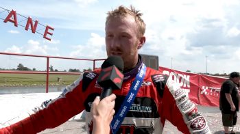 CJ Leary Reacts After Back-To-Back USAC Ted Horn 100 Wins At Du Quoin