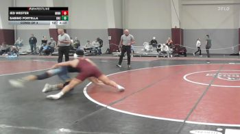 174 lbs Consi Of 4 - Jed Wester, Minnesota vs Sabino Portella, North Carolina