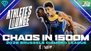 Cam Myers Takes Star-Studded Men's 1500 That Ends In CHAOS | Brussels Diamond League 2026